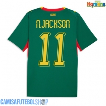 Camisa de time de futebol Senegal Nicolas Jackson #11 Replicas 2º Equipamento Mundo 2026 Manga Curta